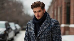 Winter American fashion men